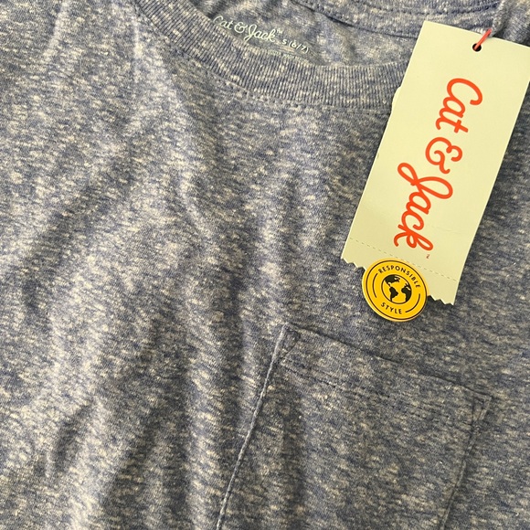 Cat & Jack NEW Heathered Long Sleeve Top Bundle - Picture 3 of 3